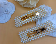 Queen-of-Pearl Hair Clips