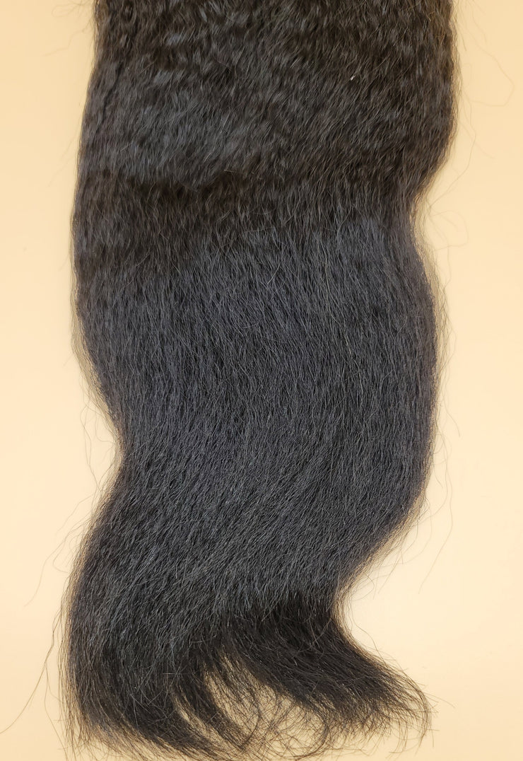 Kinky Straight Hair for African American 