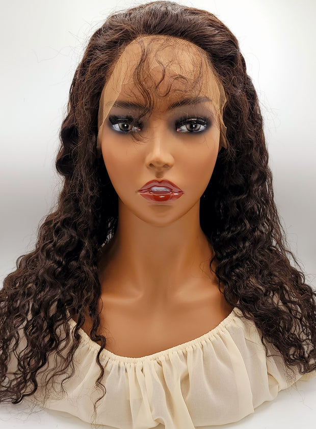 Swiss lace front wig 